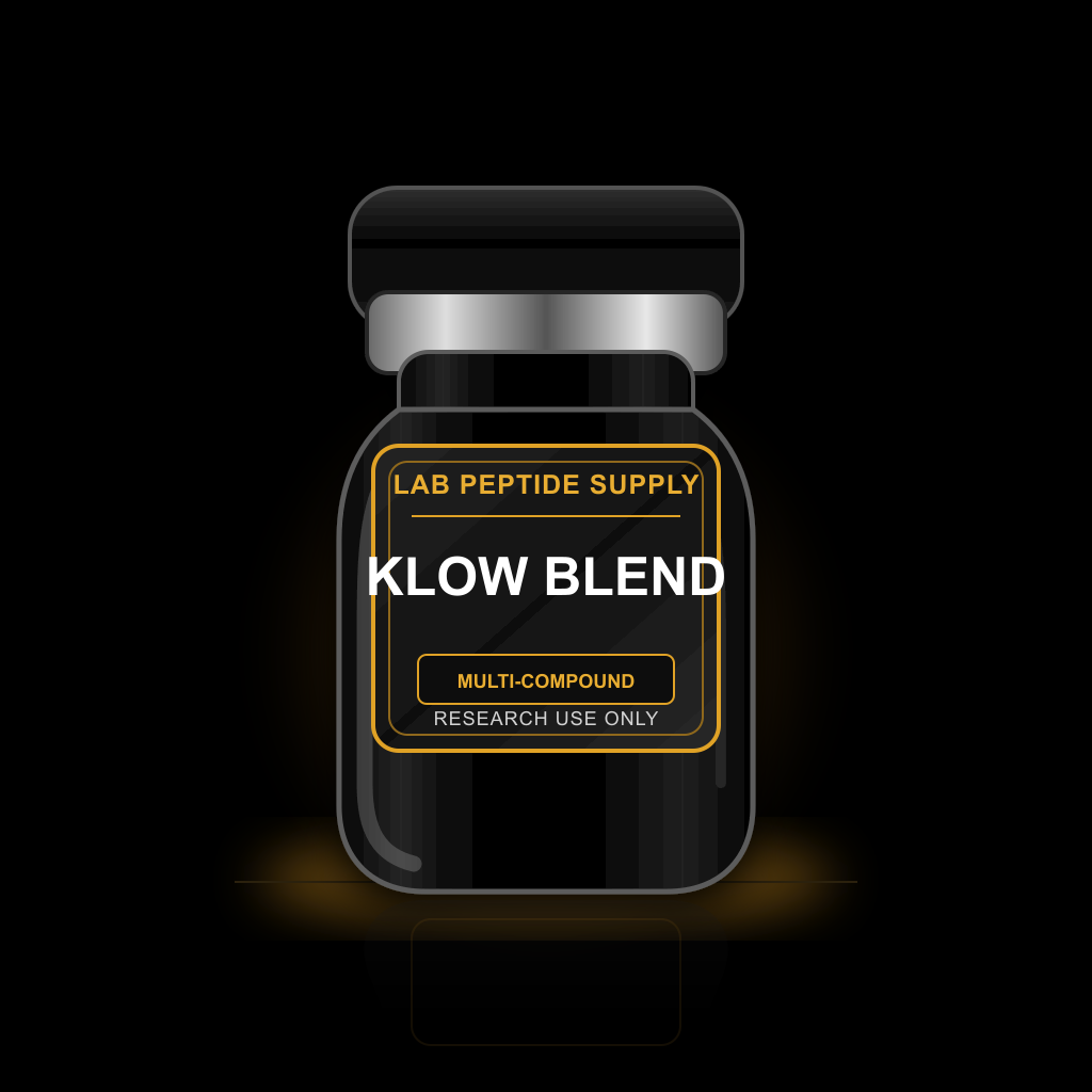 KLOW BLEND (BPC-157 10MG + GHK-CU 50MG + TB-500 10MG + KPV 10MG) - Lab Peptide Supply